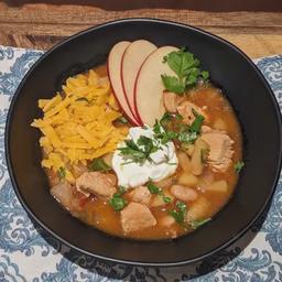 Apple-Cinnamon Chicken Chili