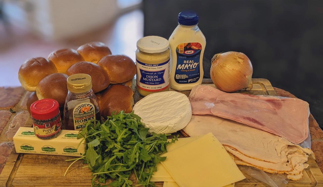 Ingredients for Baked Cold Cut Sliders: Kid-Approved & Gourmet Style