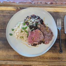 Dijon Mustard & Paprika-Crusted Standing Rib Roast