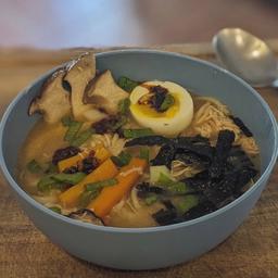 Korean Flavored Noodle Soup Recipe