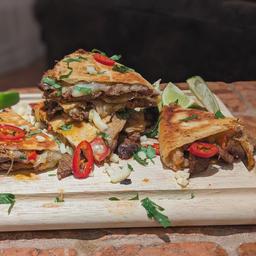 Fusion Korean Quesadilla Recipe