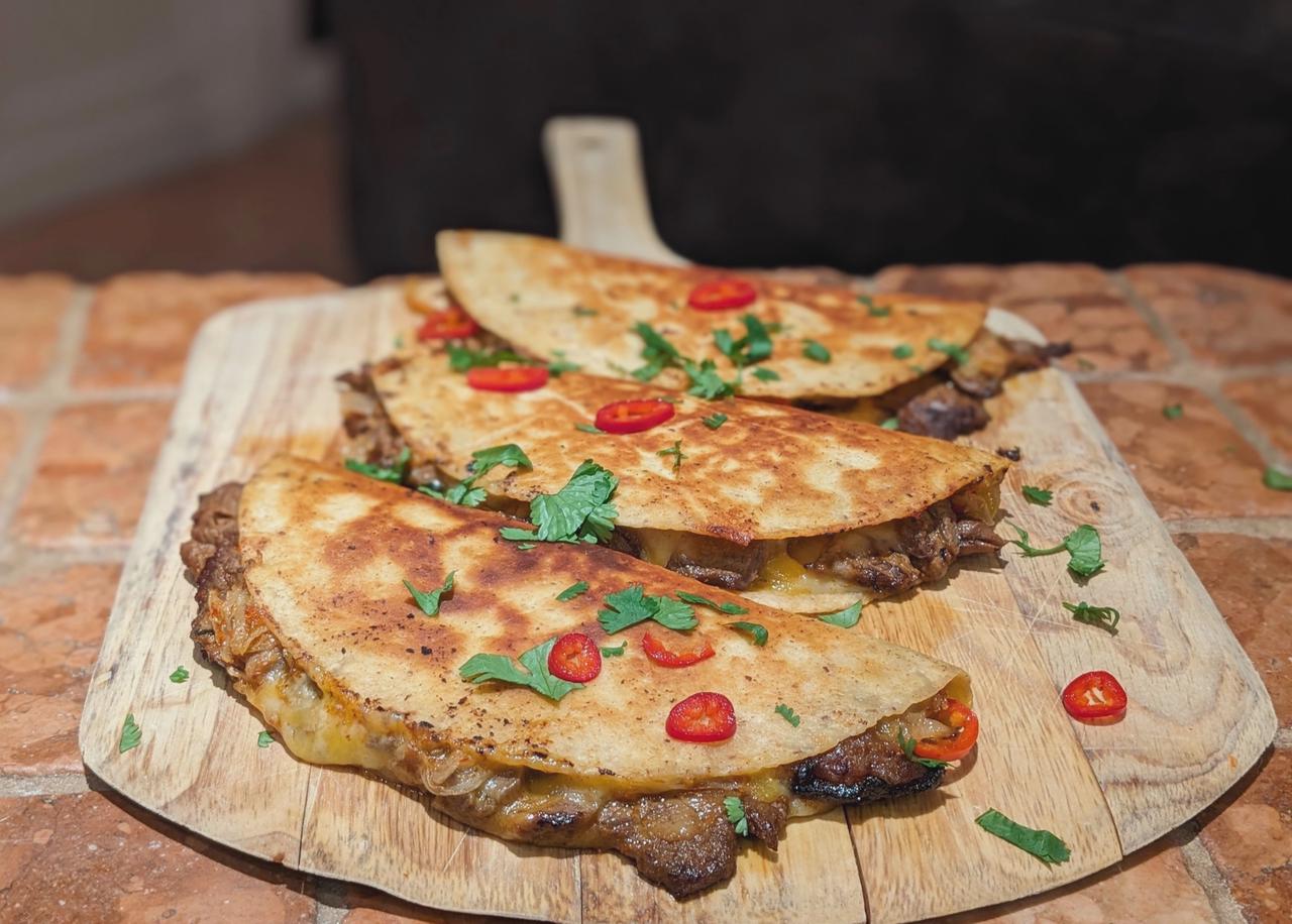 Fusion Korean Quesadilla Recipe