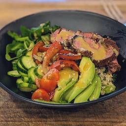 Marinated Steak Grain Bowl