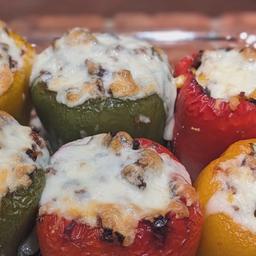 Quinoa & Turkey Fiesta Peppers