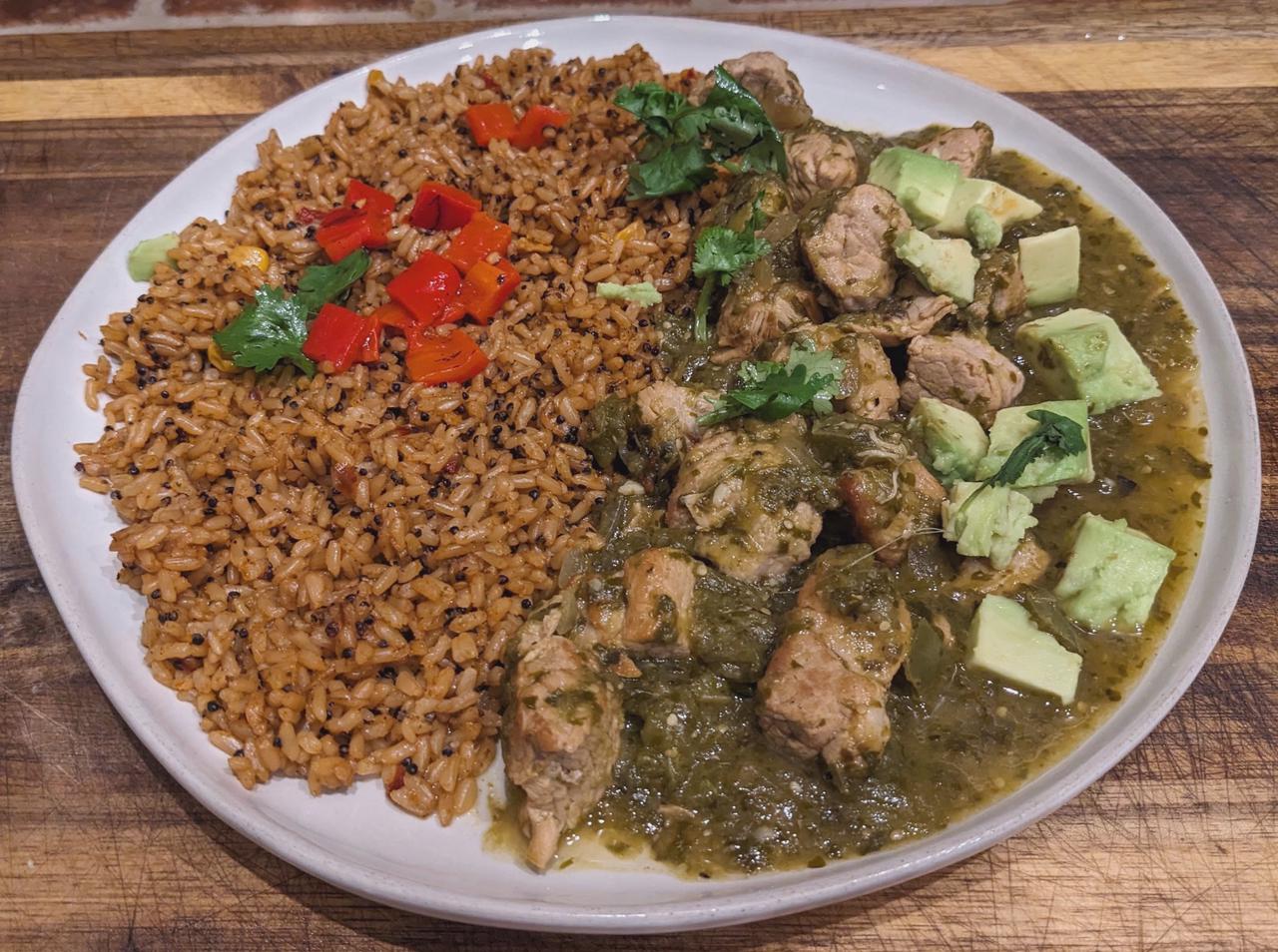 Ultra-Green Mexican Pork Chile Verde.