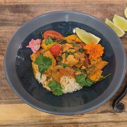 Thai Salmon Curry Bowl