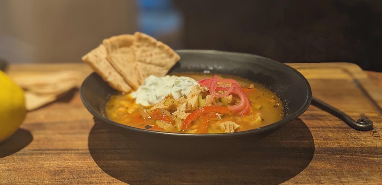 Chicken Gyro Soup